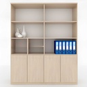 Tủ Tài Liệu Gỗ Công Nghiệp Classic - THS40 2