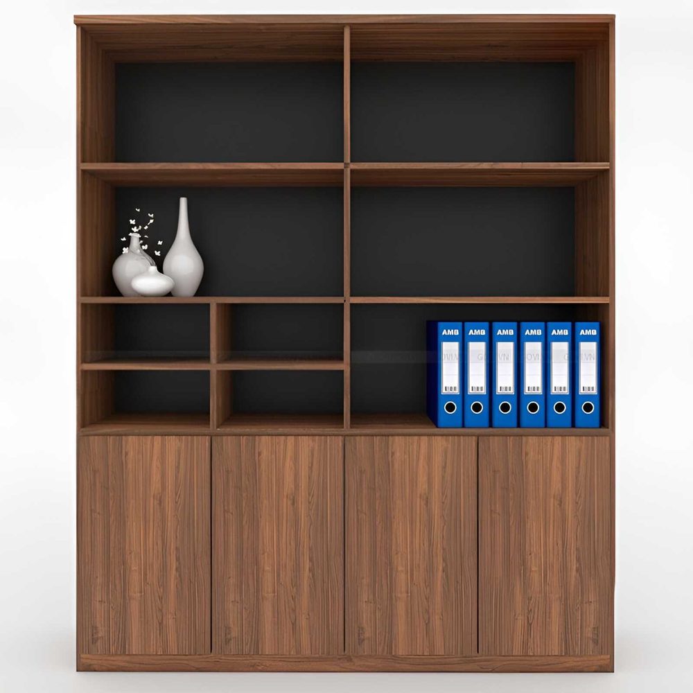 [THS40] Tủ Tài Liệu Gỗ Công Nghiệp Classic - THS40