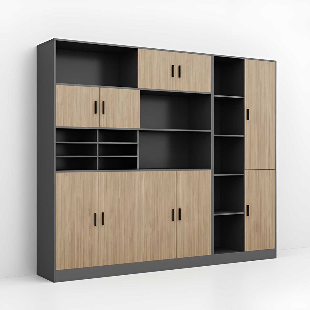 Tủ Văn Phòng Gỗ Công Nghiệp - THS38 3