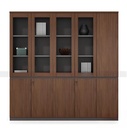 [THS238] Tủ Tài Liệu 4 Cánh Kính 1 Cánh Gỗ - THS238