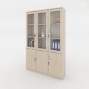 Tủ Văn Phòng 3 Cánh Vân Gỗ - THS141 1