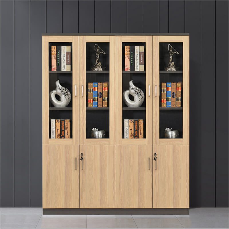 Tủ Tài Liệu Gỗ 4 Cánh Phòng Giám Đốc - THS14 1