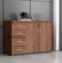 Tủ Tài Liệu Thấp Hiện Đại 2 Cánh 4 Ngăn - THS221 1