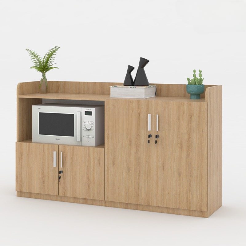 Tủ Văn Phòng Gỗ MDF Để Lò Vi Sóng - THS109 1