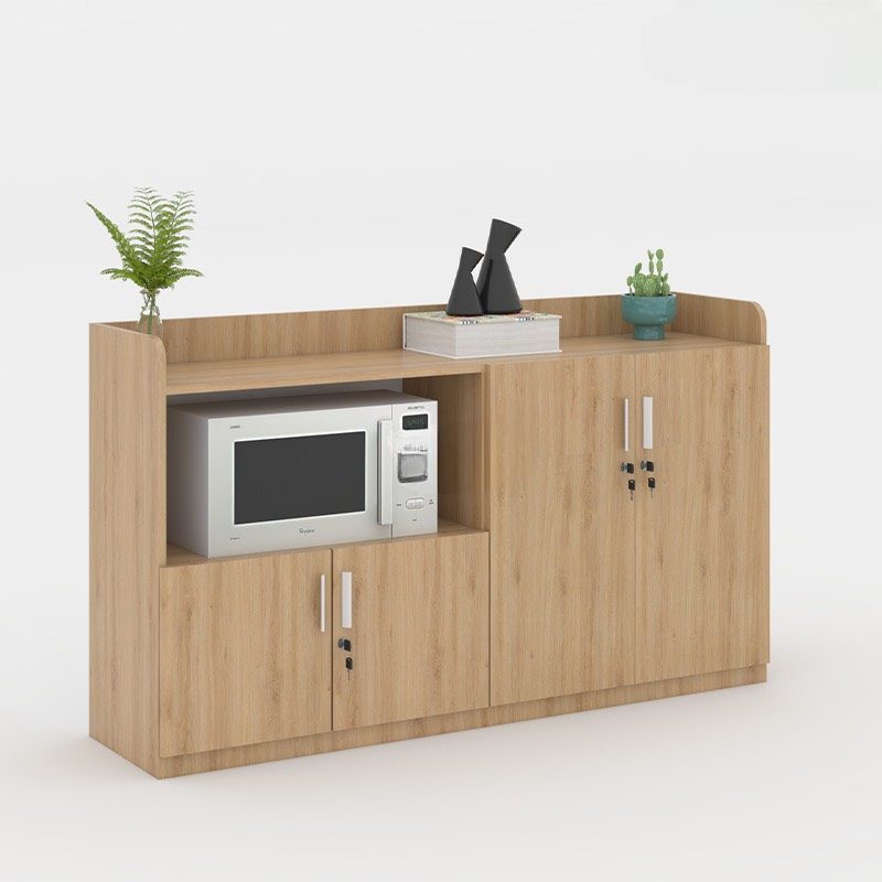Tủ Văn Phòng Gỗ MDF Để Lò Vi Sóng - THS109 2