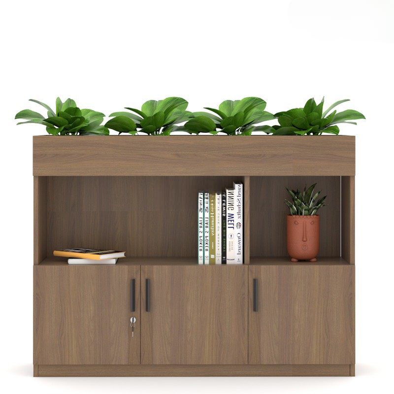 Tủ Văn Phòng Thấp Trang Trí Cây Xanh - THS104 2