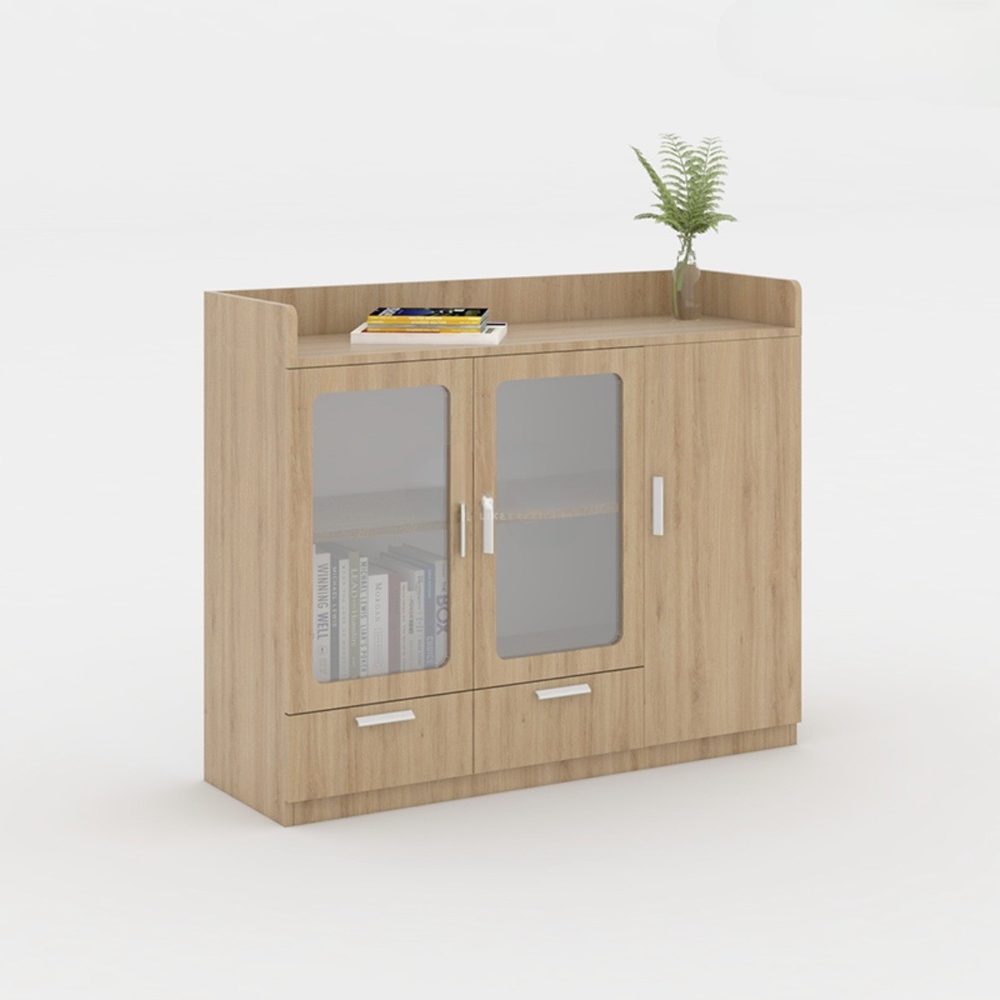 Tủ Tài Liệu Dạng Lửng 2 Cánh Kính - THS93 5