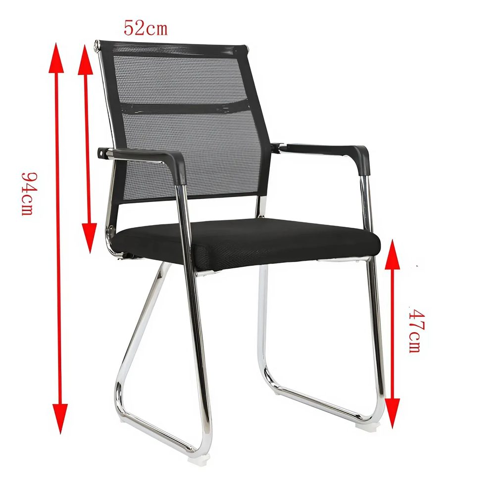 Ghế Phòng Họp Chân Quỳ Lưới Lưng Thấp - GQ2 5