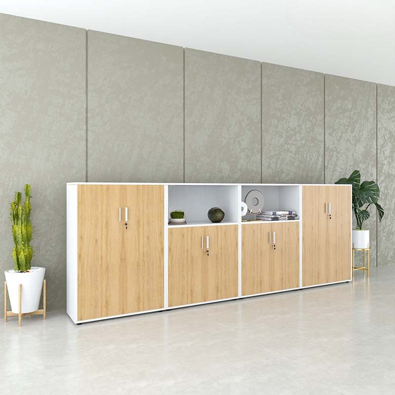 Tủ Tài Liệu Trung Gỗ MDF - THS85 3