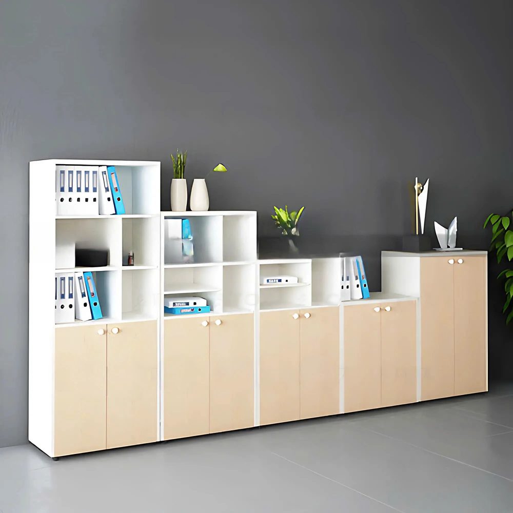 Tủ Tài Liệu Gỗ Bậc Thang - THS208 1