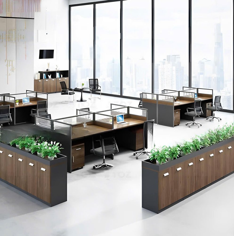 Tủ Tài Liệu Trang Trí Cây Xanh Văn Phòng - THS162 3