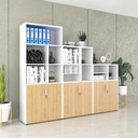 Tủ Tài Liệu Có Kệ Tầng Trang Trí - THS92 2