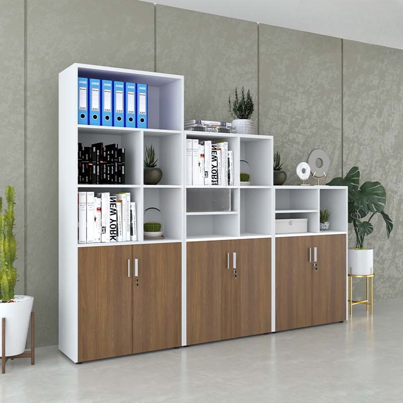 Tủ Tài Liệu Có Kệ Tầng Trang Trí - THS92 5