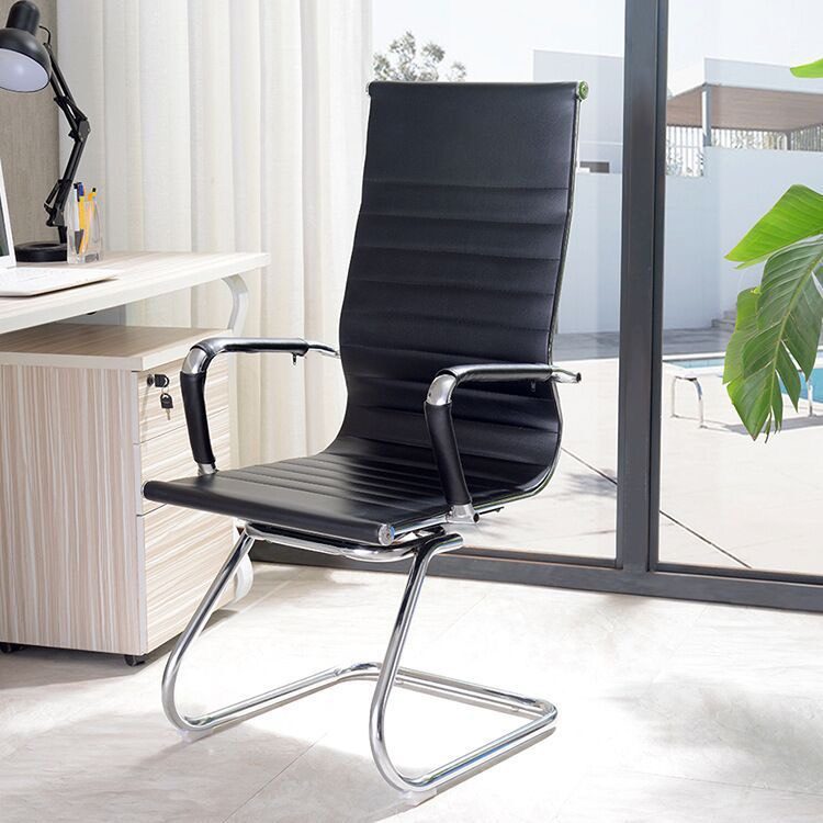 [GQ5] Ghế Phòng Họp Chân Quỳ Nhún Da Lưng Cao - GQ5