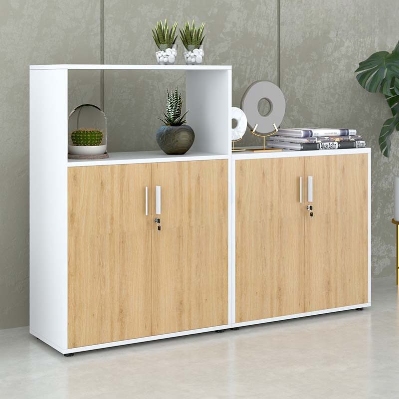 Tủ Tài Liệu Gỗ MDF Dáng Thấp - THS87 2