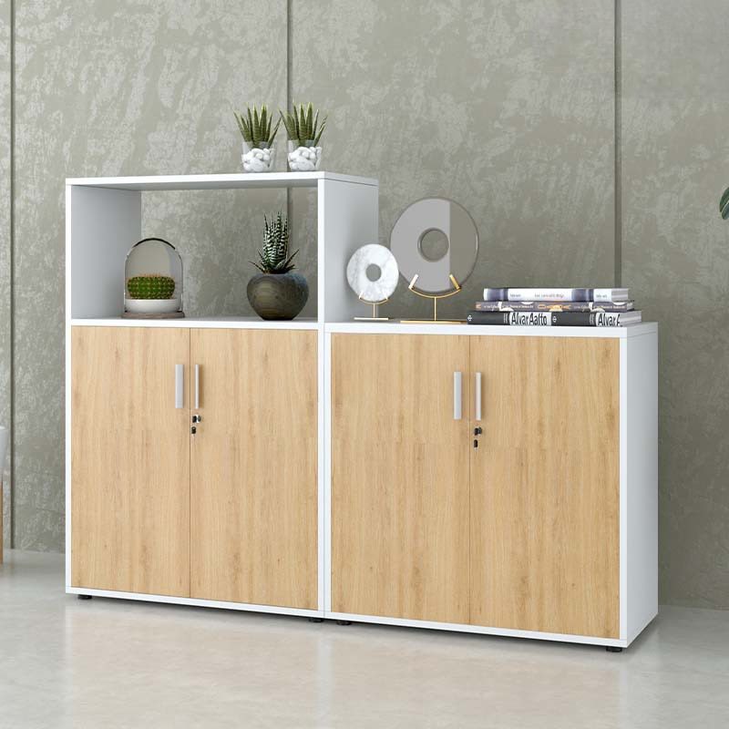 Tủ Tài Liệu Gỗ MDF Dáng Thấp - THS87 4
