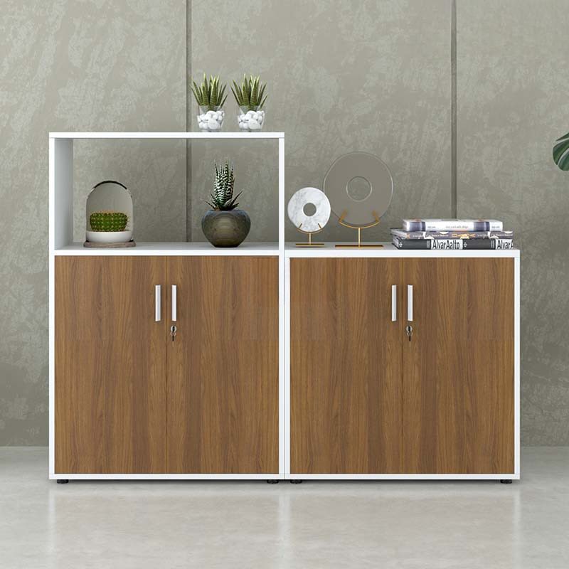 Tủ Tài Liệu Gỗ MDF Dáng Thấp - THS87 5