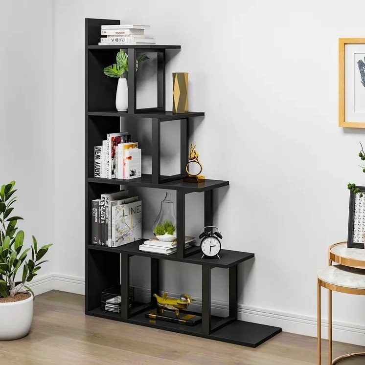 Tủ Văn Phòng Để Góc Tường Hình Bậc Thang - KS39 2