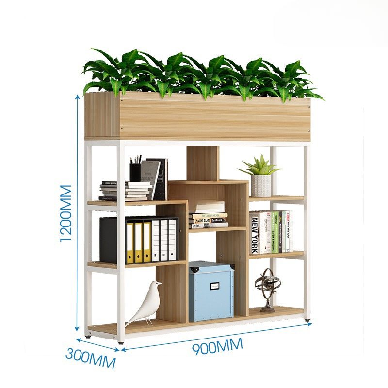Tủ Văn Phòng Trang Trí Để Cây Xanh Khung Sắt - KS27 3