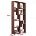 Tủ Văn Phòng Kệ Sách Trang Trí - KS33 1