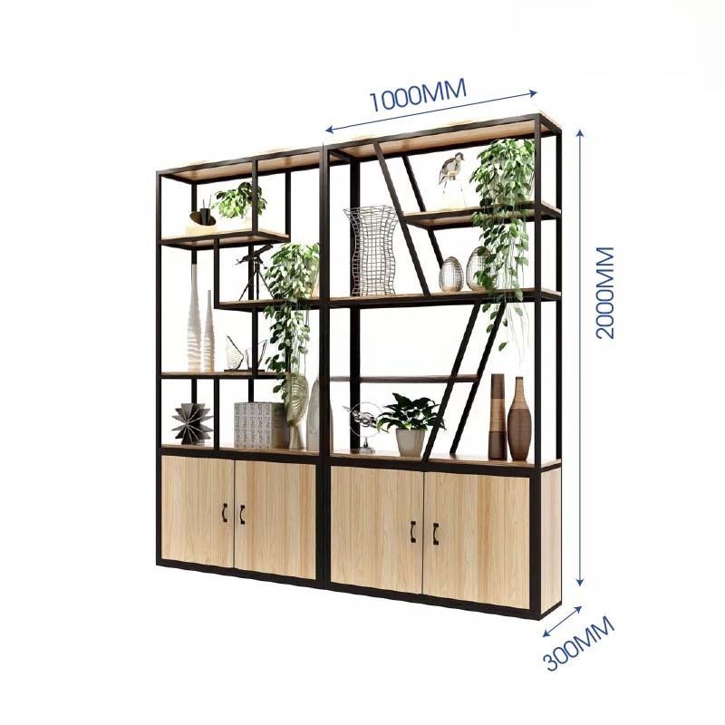 Tủ Văn Phòng Trang Trí Khung Sắt Độc Đáo - KS15 2