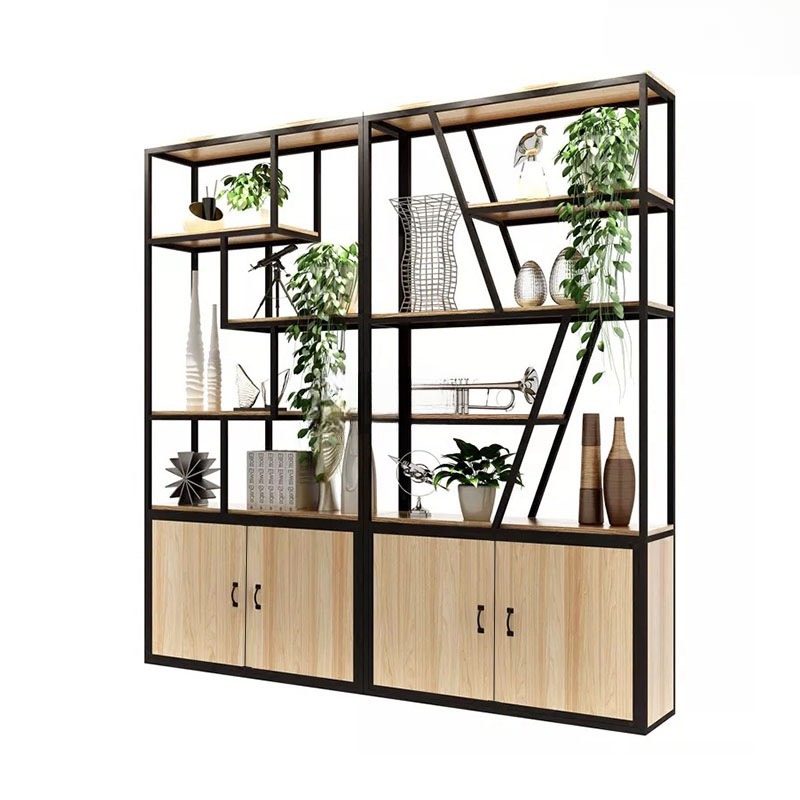 Tủ Văn Phòng Trang Trí Khung Sắt Độc Đáo - KS15 3