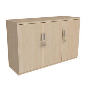 [THS23] Tủ Văn Phòng Gỗ MDF 3 Cánh Mở - THS23