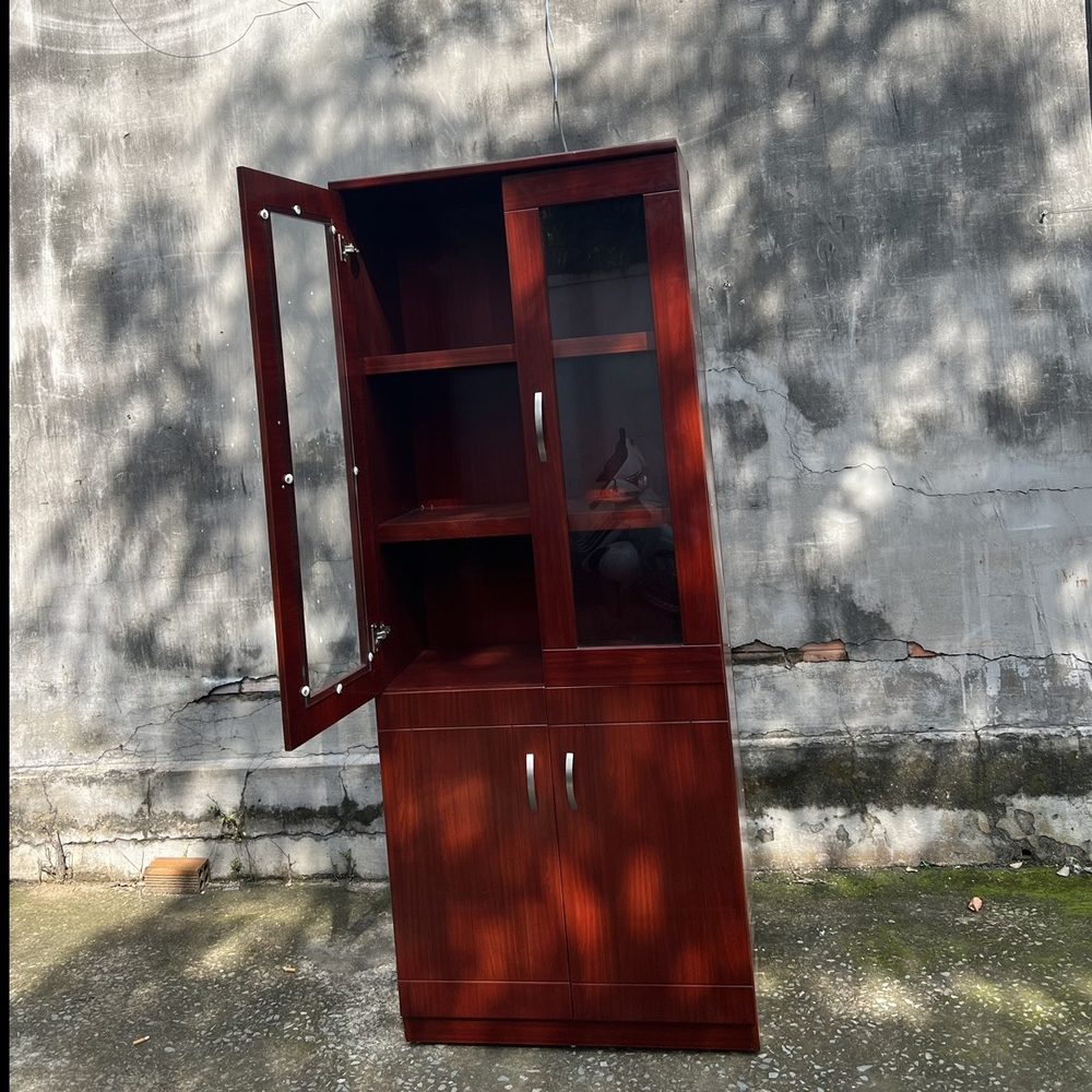 Tủ Tài Liệu Gỗ 2 Cánh Sơn PU - THS2 3