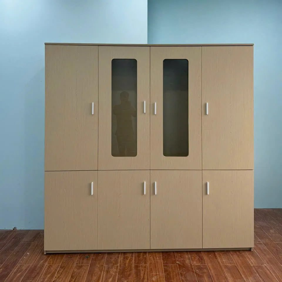Tủ Tài Liệu Gỗ MDF Hiện Đại - THS198 1