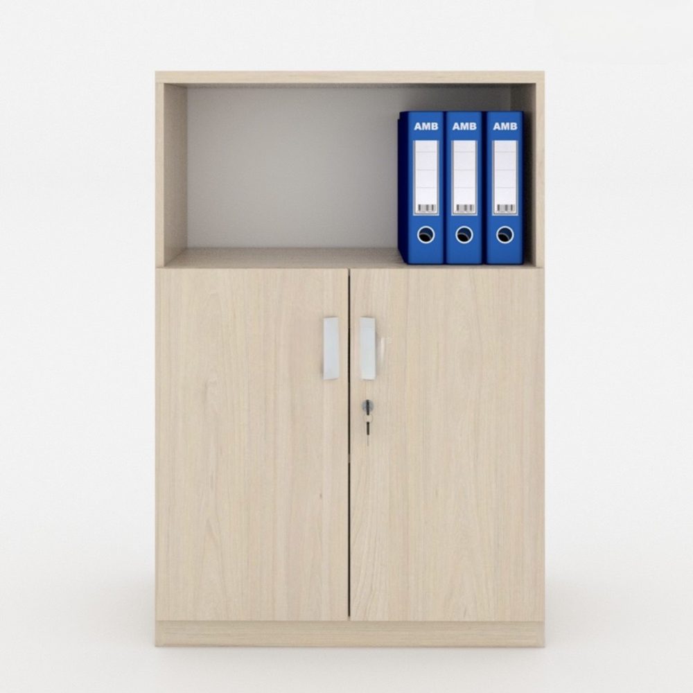 Tủ Tài Liệu Dáng Thấp Gỗ MDF Phủ Melamine - THS62 2