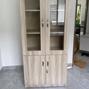 Tủ Văn Phòng 2 Cánh Gỗ Công Nghiệp - THS9 1