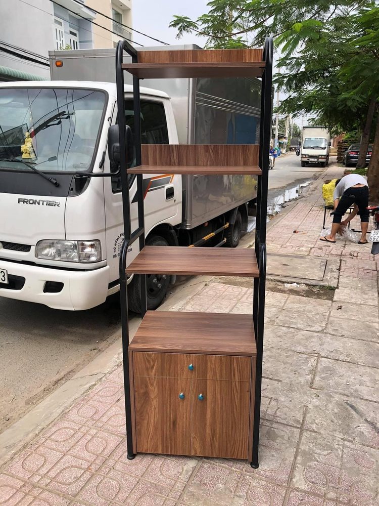 Tủ Văn Phòng Vách Ngăn Kết Hợp Trang Trí BumBe - THS10 2