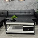 Bàn Trà Sofa Mặt Kiếng Có Hộc Kéo Sang Trọng - BT28 5