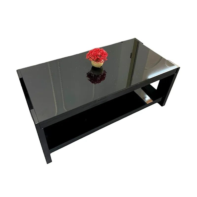 Bàn Trà Sofa Mặt Kiếng Hình Chữ Nhật Nhập Khẩu - BT27 4