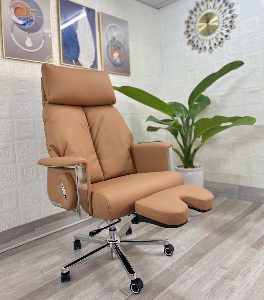 [GGĐ43] Ghế Giám Đốc Ngả Sau Kê Chân Thư Thái - GGĐ43