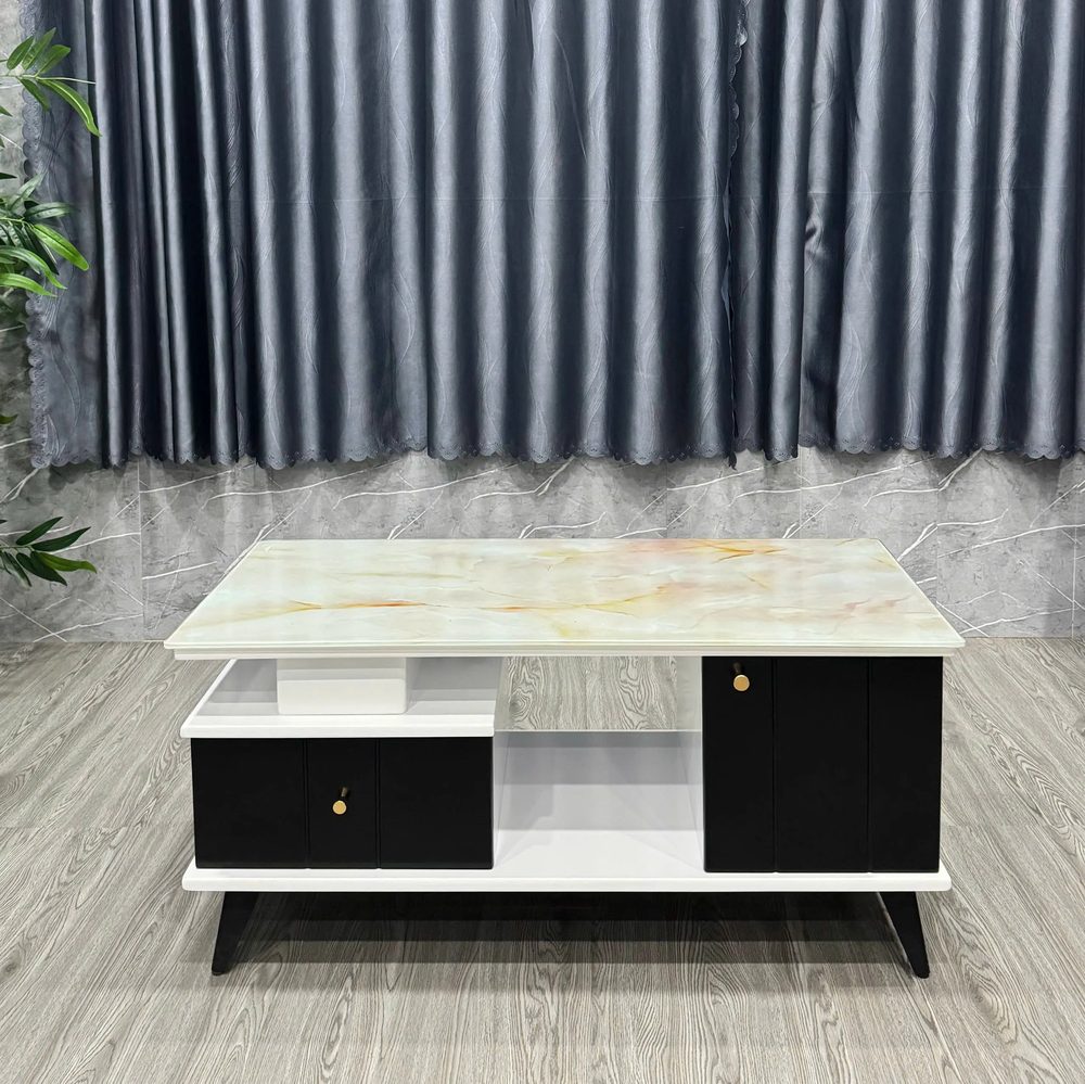 Bàn Trà Sofa Mặt Vân Có Hộc Hiện Đại - BT26 3