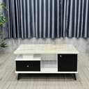[BT26] Bàn Trà Sofa Mặt Vân Có Hộc Hiện Đại - BT26