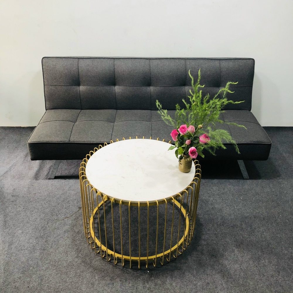 Bàn Trà Sofa Khung Sắt Lồng Chim - BT3 1