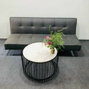 Bàn Trà Sofa Khung Sắt Lồng Chim - BT3 2