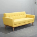 Ghế Sofa Băng Dài Nỉ Màu Vàng Tại Xưởng - SF13 2