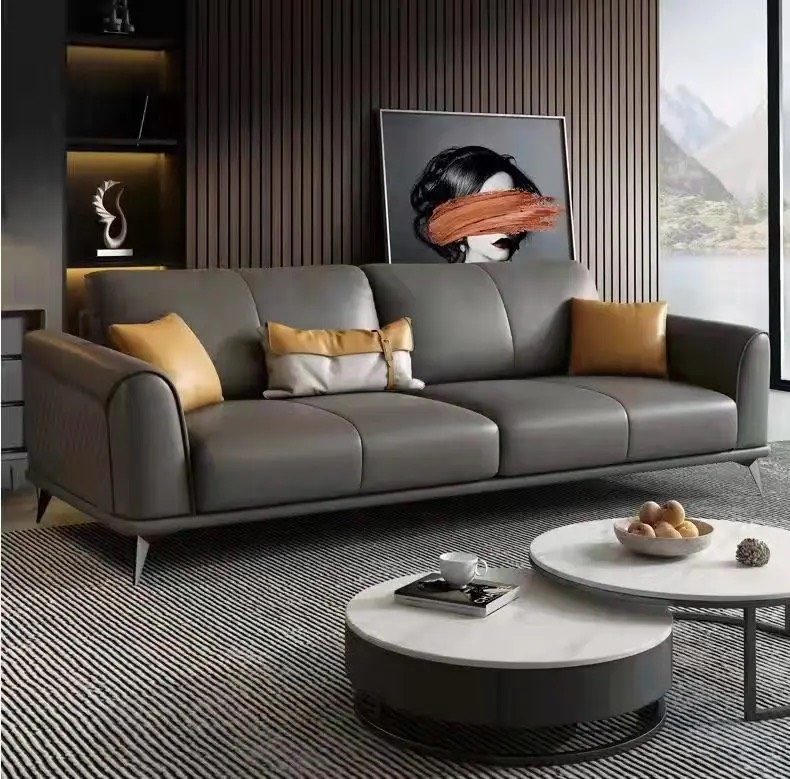 Ghế Sofa Bọc Da Cao Cấp Sang Trọng - SF19 1