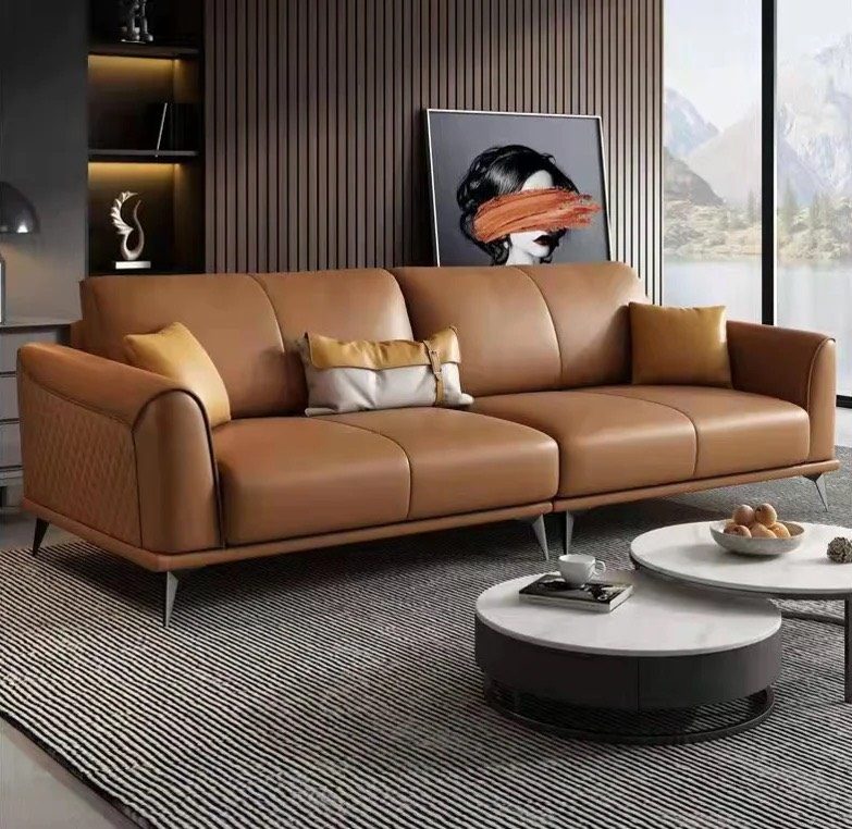 [SF19] Ghế Sofa Bọc Da Cao Cấp Sang Trọng - SF19