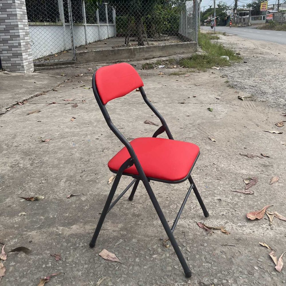 Ghế Xếp Chân Sắt Giá Rẻ Sài Gòn - GXEP2 4