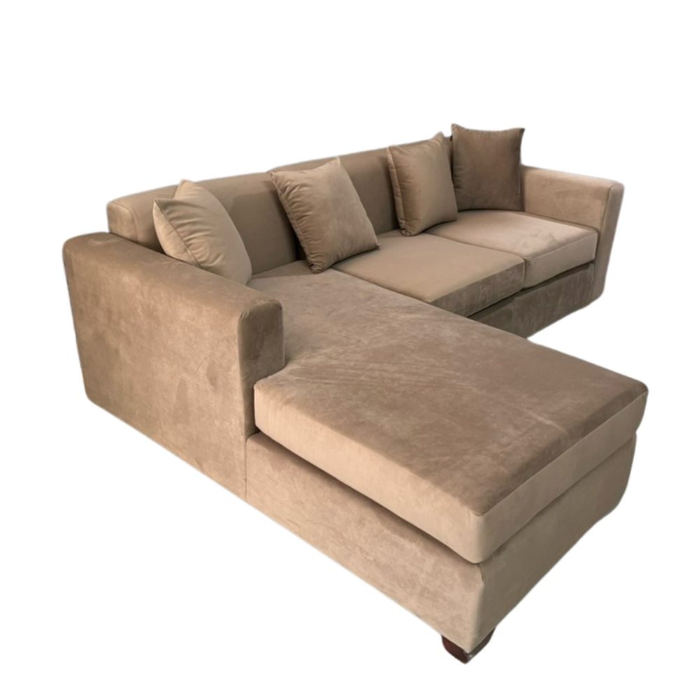 Ghế Sofa Vải Nhung Góc L Hiện Đại - SF26 1