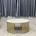 Bàn Trà Sofa Chân Sắt Nghệ Thuật Mạ Vàng - BT21 5