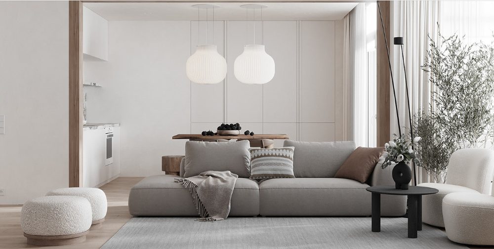 Ghế Sofa Băng Xám Thanh Lịch - SF29 3