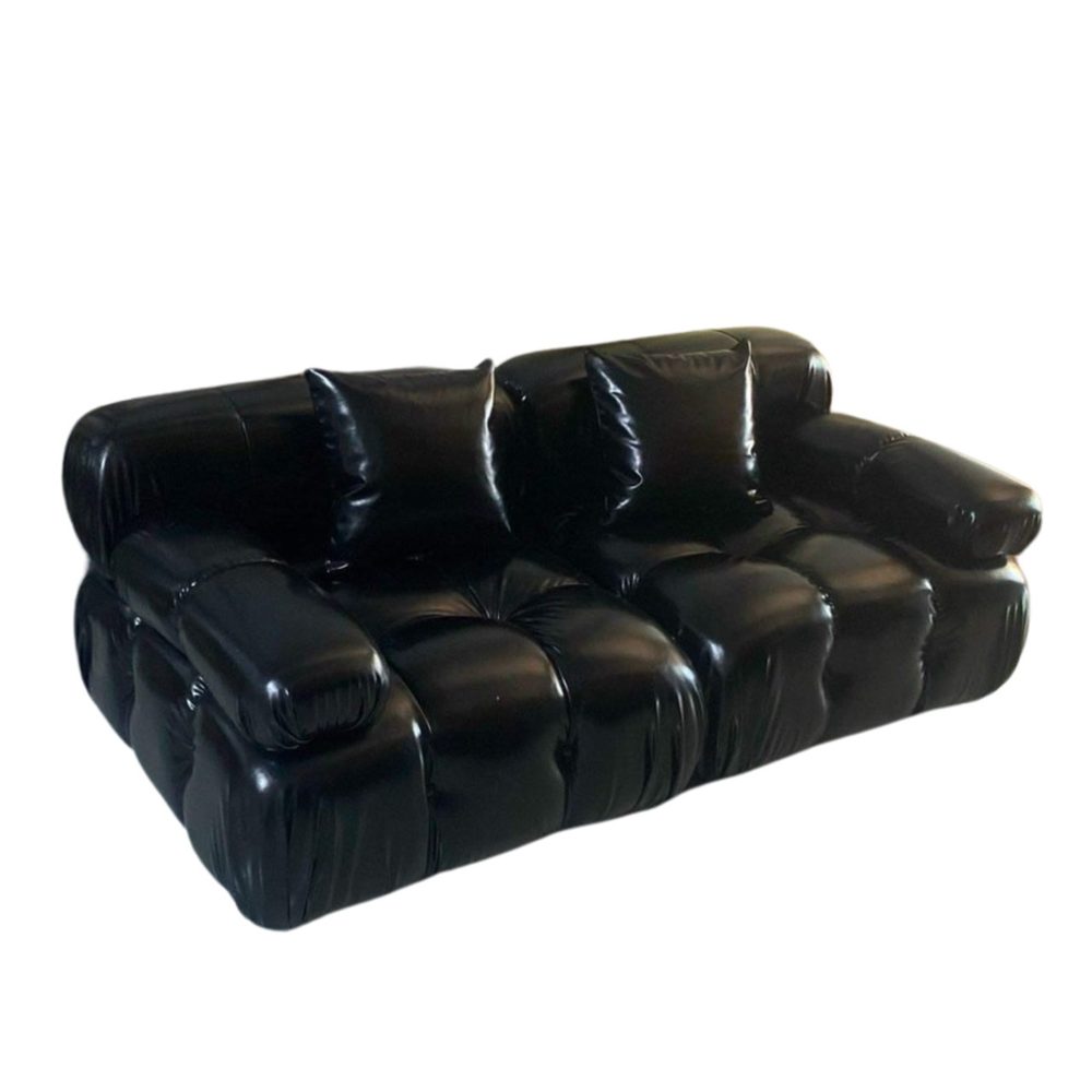 Ghế Sofa Múi Vuông Da Simili Bóng - SF38 1