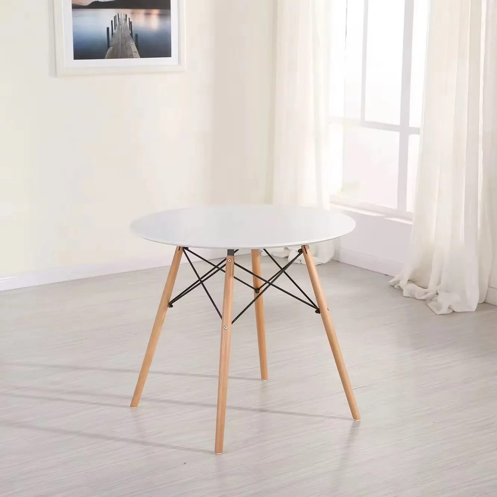 Bàn Cà Phê Eames Tròn 4 Chân - BCF2 5
