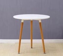 Bàn Cà Phê Eames 3 Chân Mặt Trắng - BCF3 1