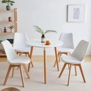 Bàn Cà Phê Eames 3 Chân Mặt Trắng - BCF3 5